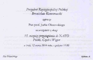 NATO zaproszenie